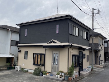 足柄上郡大井町で外壁塗装　施工事例｜足柄上郡大井町H様邸